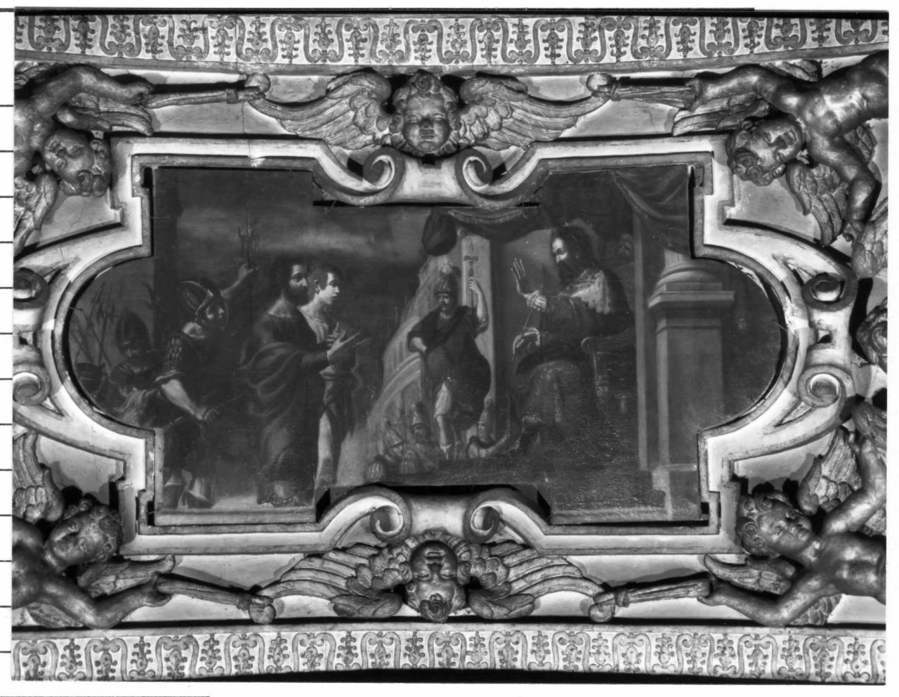 San Crispino e San Crispiniano in giudizio - Reggio Emilia